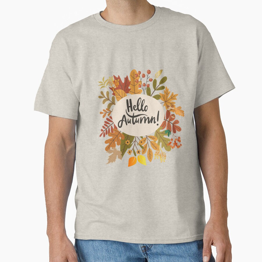 Hello Autumn - Cozy Fall Aesthetic by Oopsie Doodle