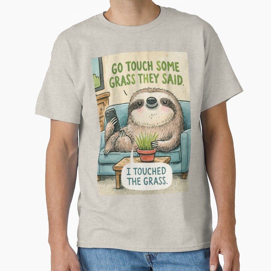 Sloth wants to Touch Some Grass by kalukoba