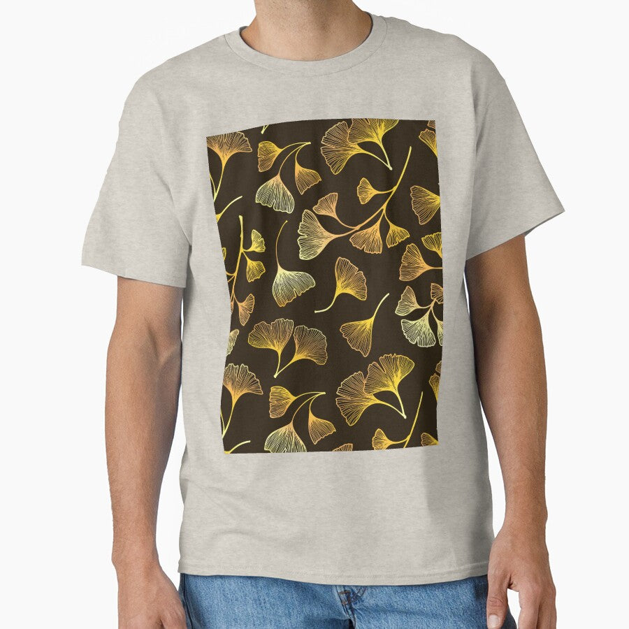 Autumn Falling Leaves,glitter by cutecrazytshirt