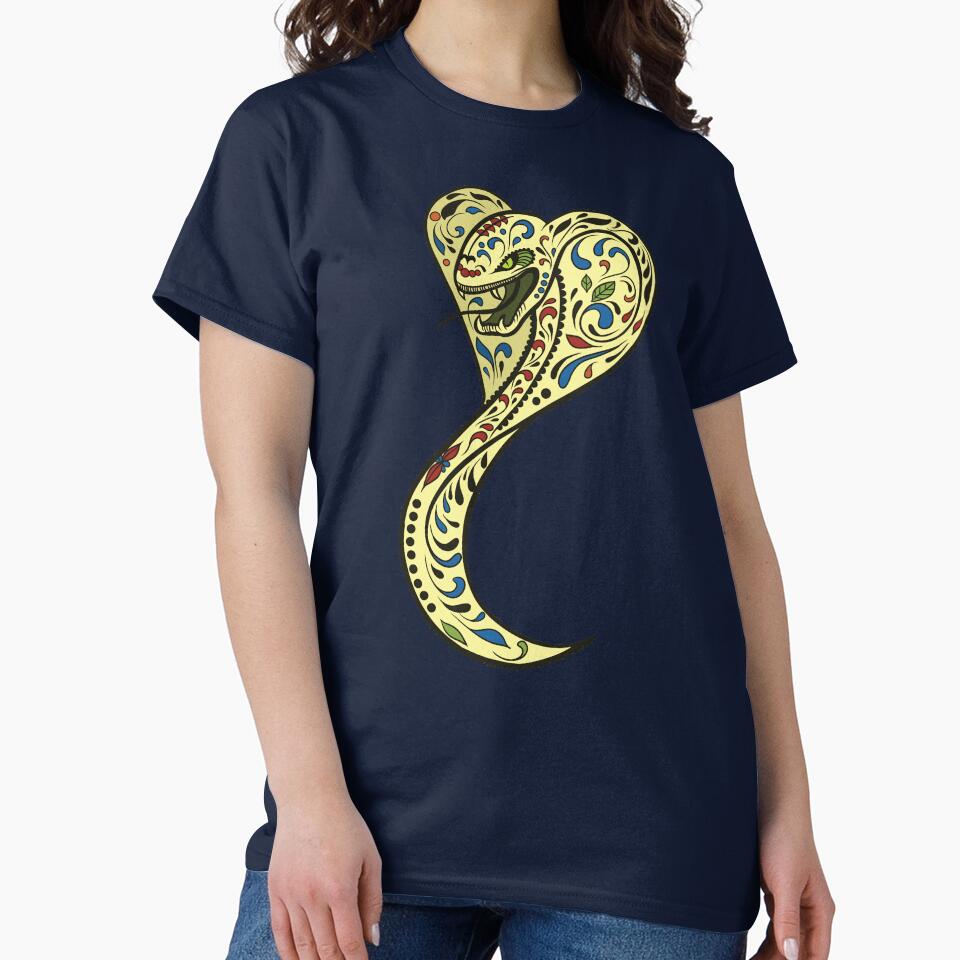 Sugar Skull Cobra Day of the Dead by tpixx