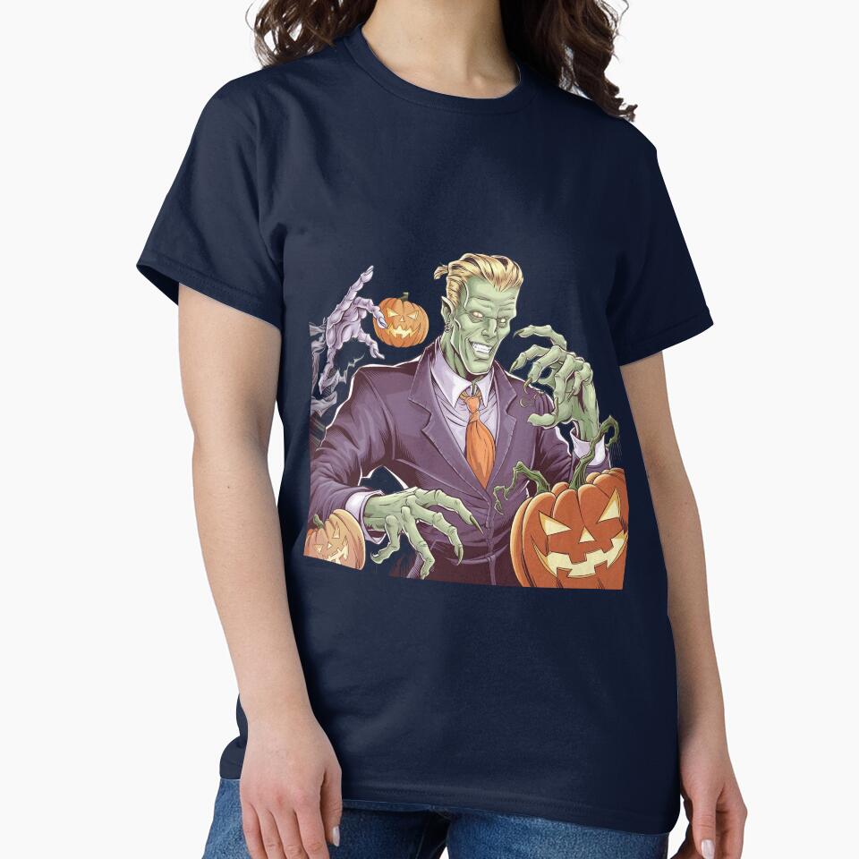 Orange Tie Halloween by Gentle40Winks