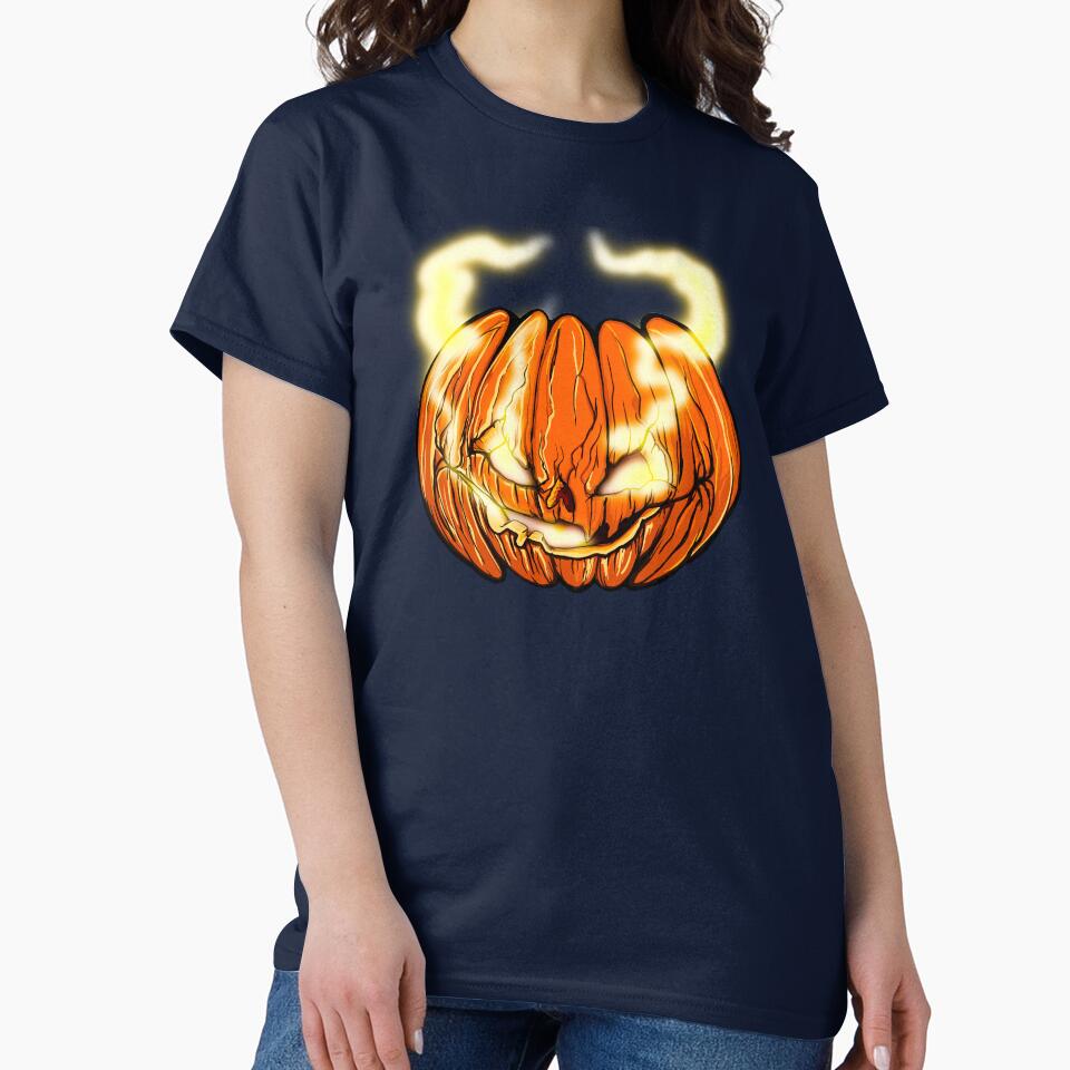 Halloween Jack O Lantern Devil horns by Martzart
