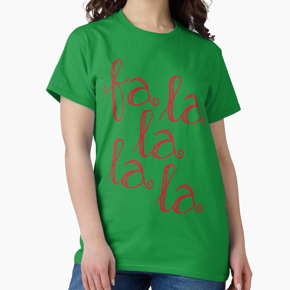 fa la la la la funny Christmas Gift by Futurebeachbum