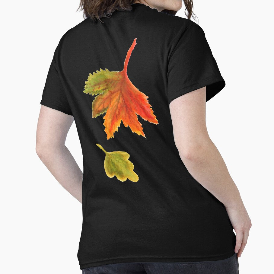 Watercolor Autumn Leaves by Mirushy