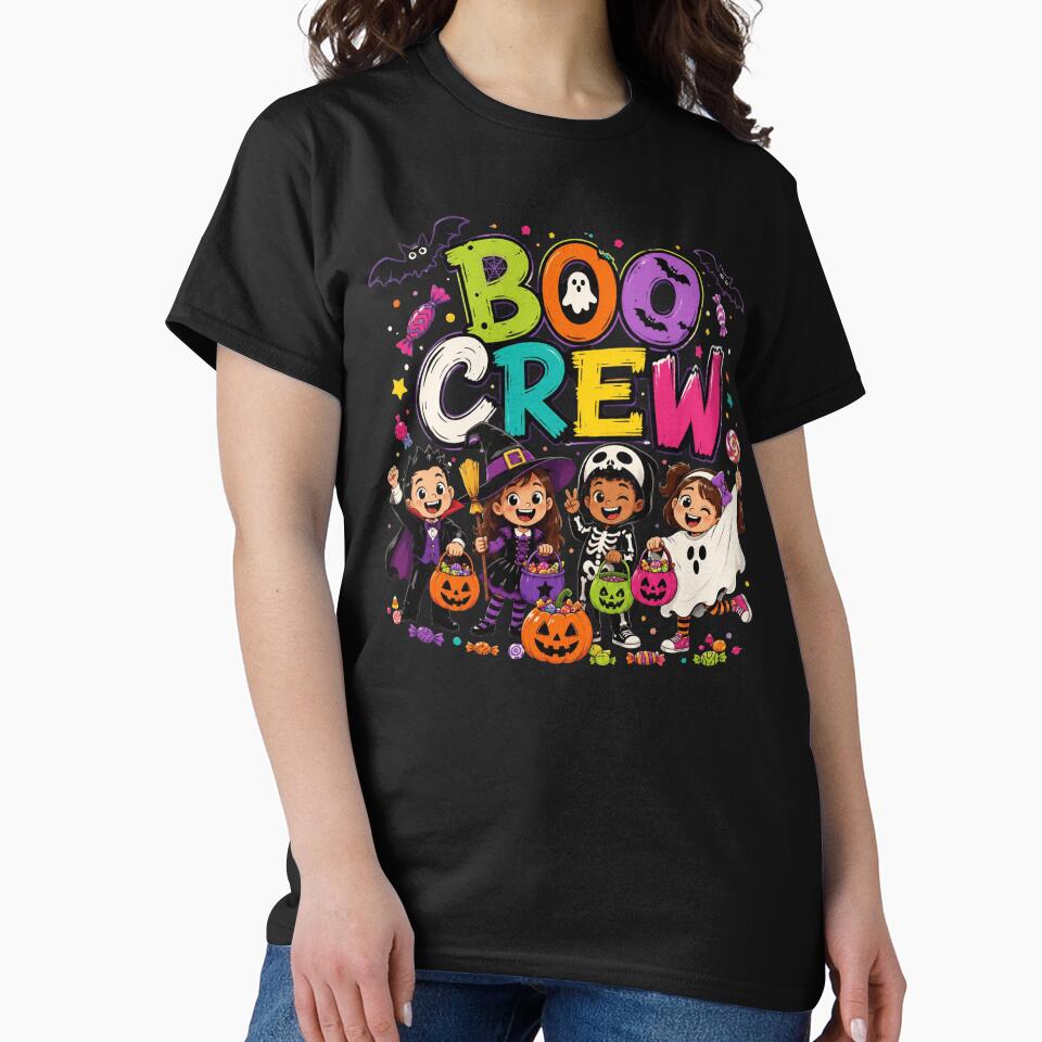 Boo Crew Halloween Family by Rezzonposter