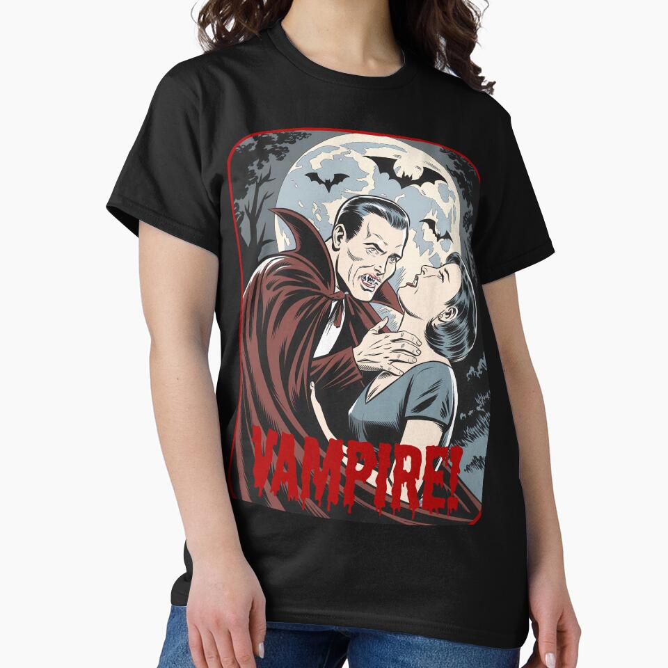 Retro Vampire by Angry Swan Designs