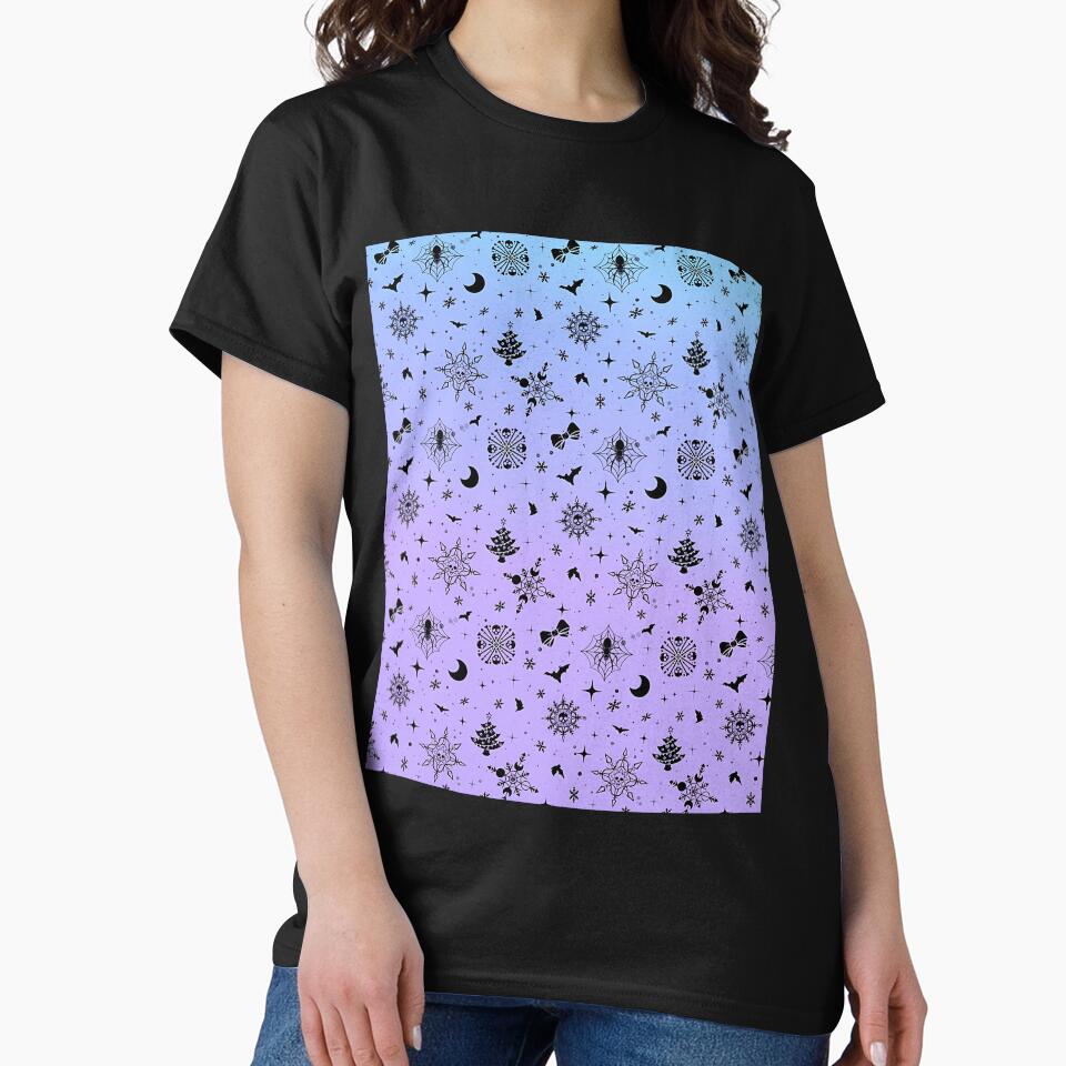 Pastel Goth Hexmas Snowflakes by xuckdbfzzwz27