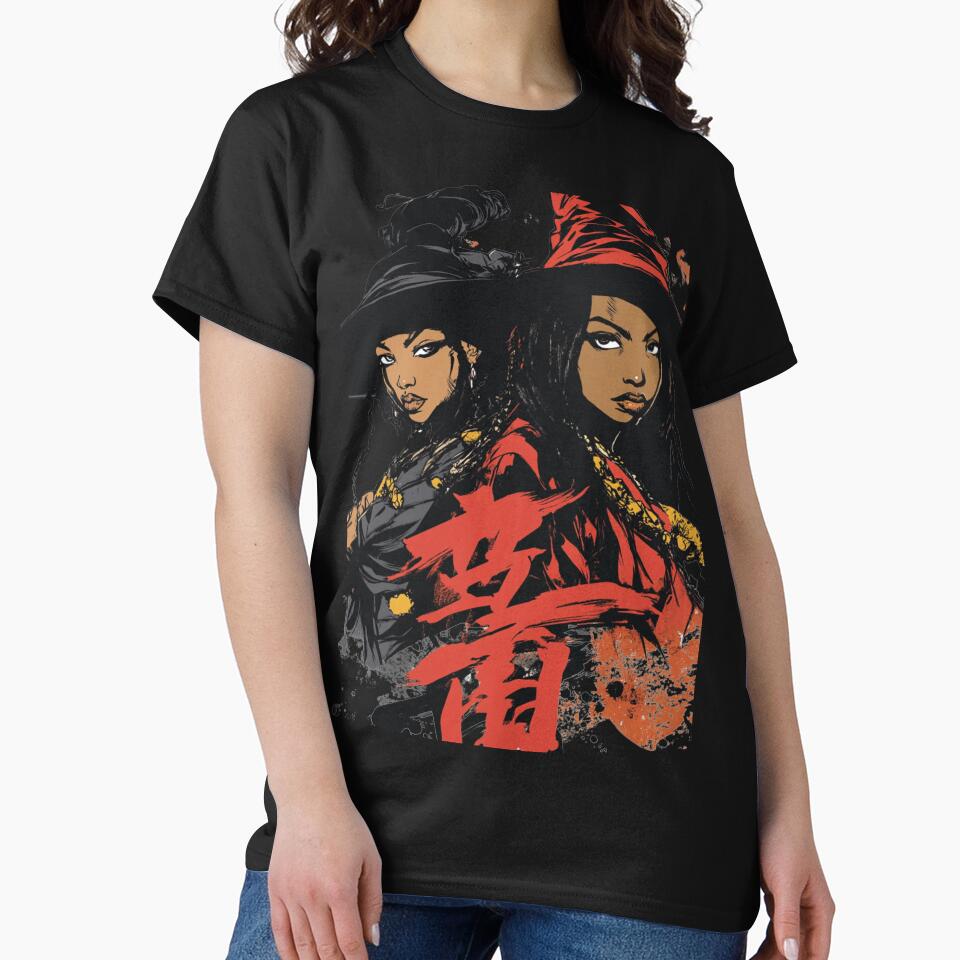 Celestial Black Sorceress: A Divine Aura by PrintsByFrank