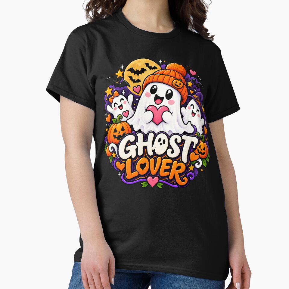 Ghost Lover Halloween Gift Cute Spooky Ghost Style by Corvoria