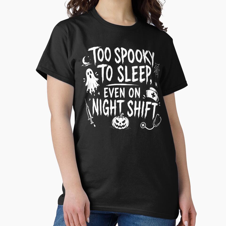 NURSE HALLOWEEN too spooky to sleep, even on night shift by YNELENT
