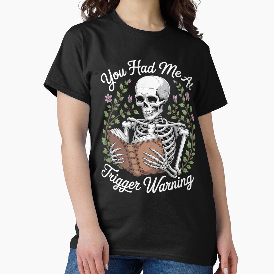 Bookish Funny Skeleton Book Lovers Librarian by AmparoBoyle