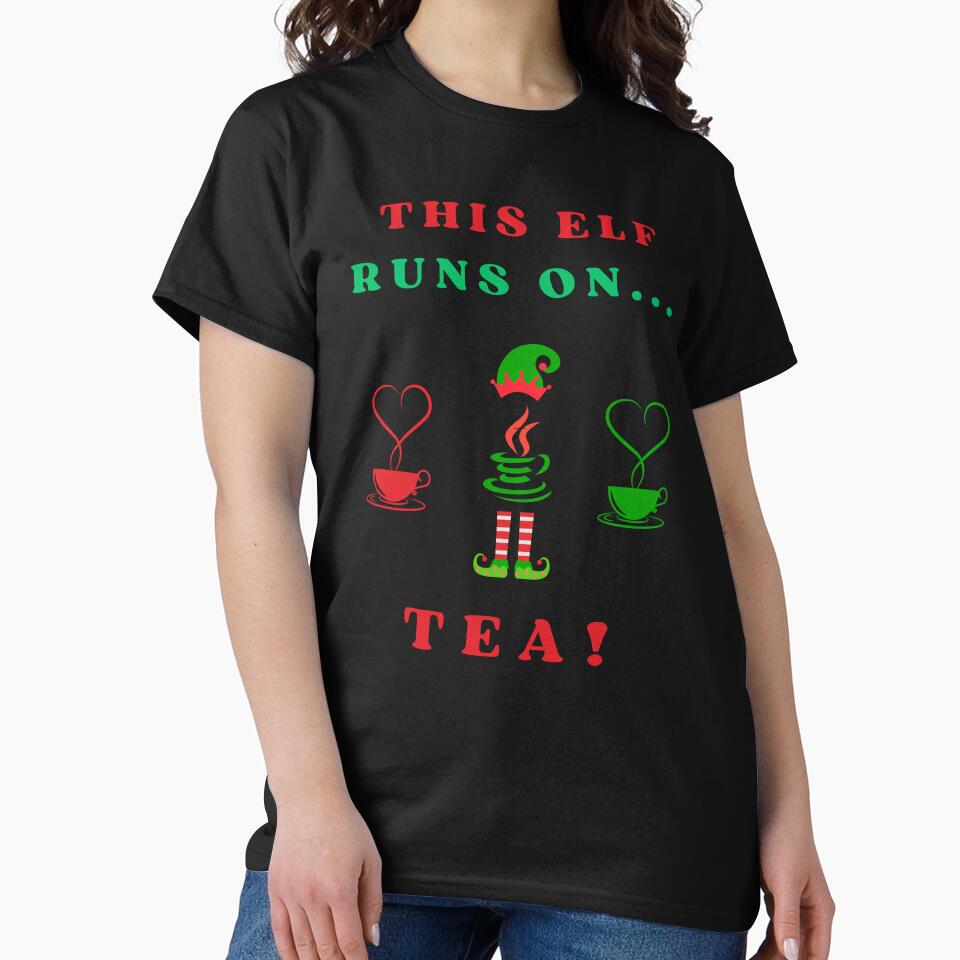 Funny Christmas Gift for Tea Lovers and Elfs by EldersRULE