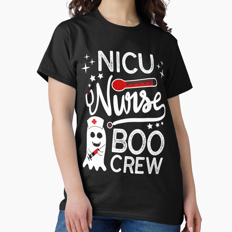 Halloween NICU Nurse Boo Crew Ghost Nurse by akshatabu