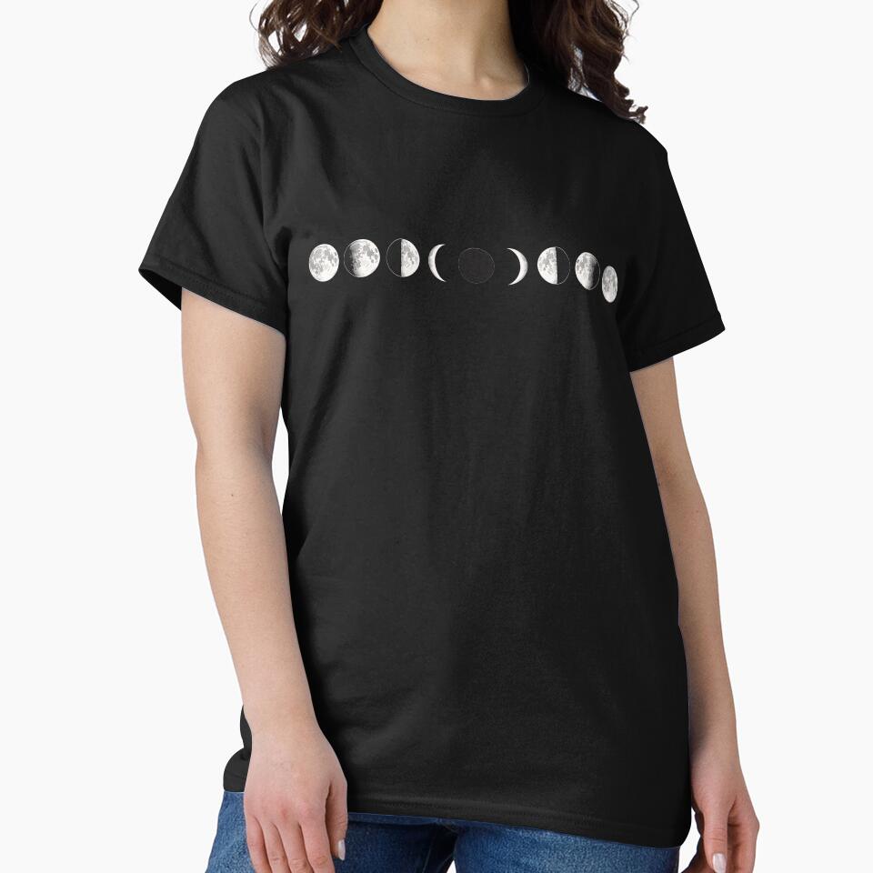 Minimal Moon Phases Celestial Aesthetic by ZetaDream