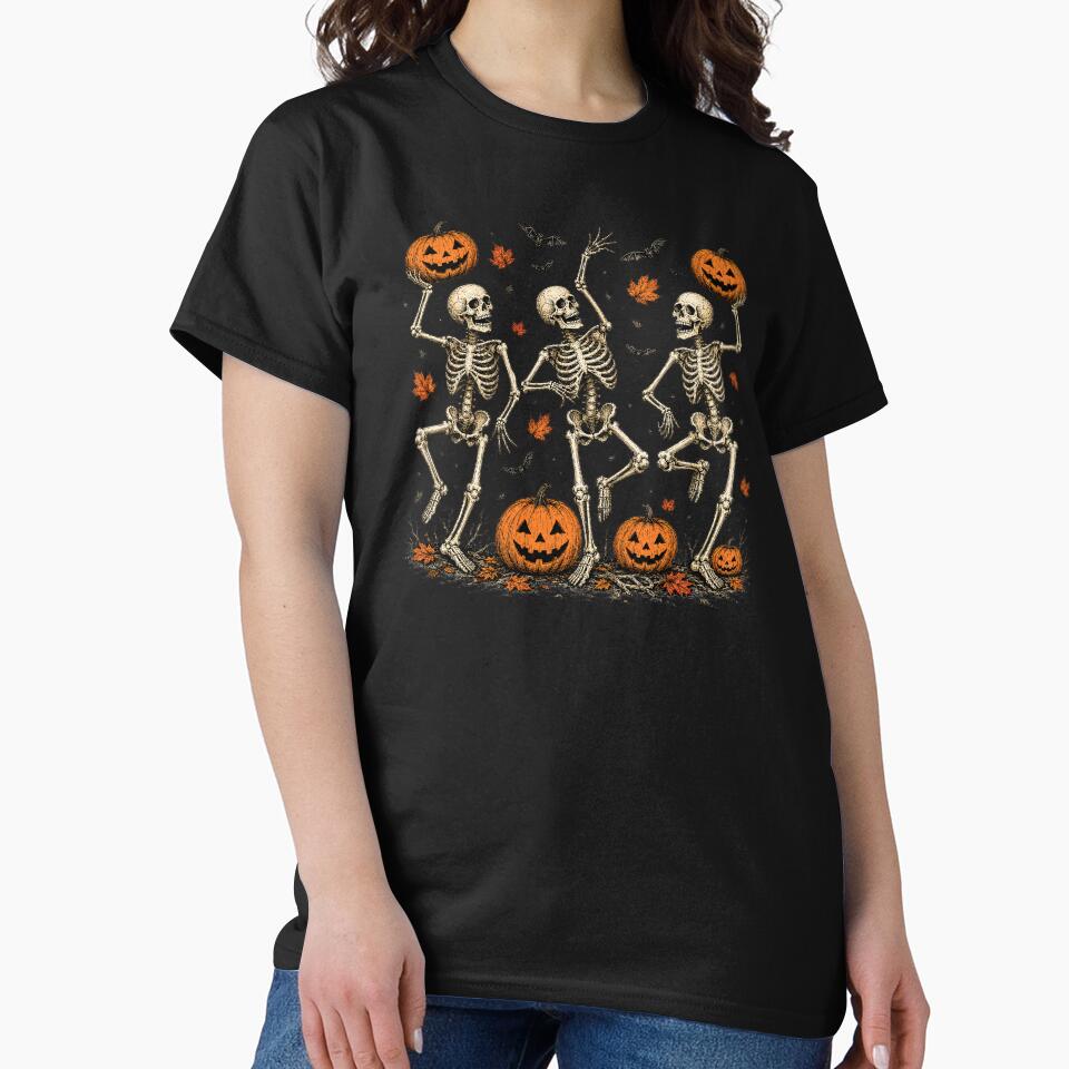 Halloween Skeleton Bone to Party, Funny Horror Shirt by MalwasBasket