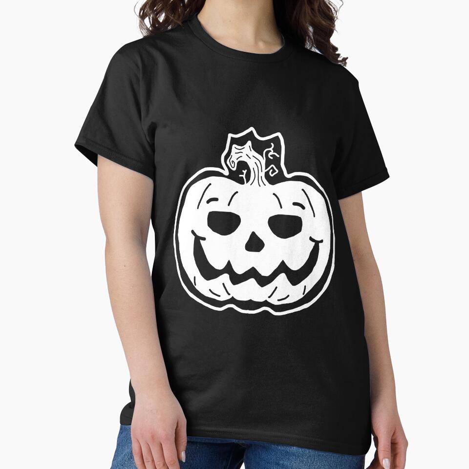 Happy Jack-o-Lantern White by trudolphi