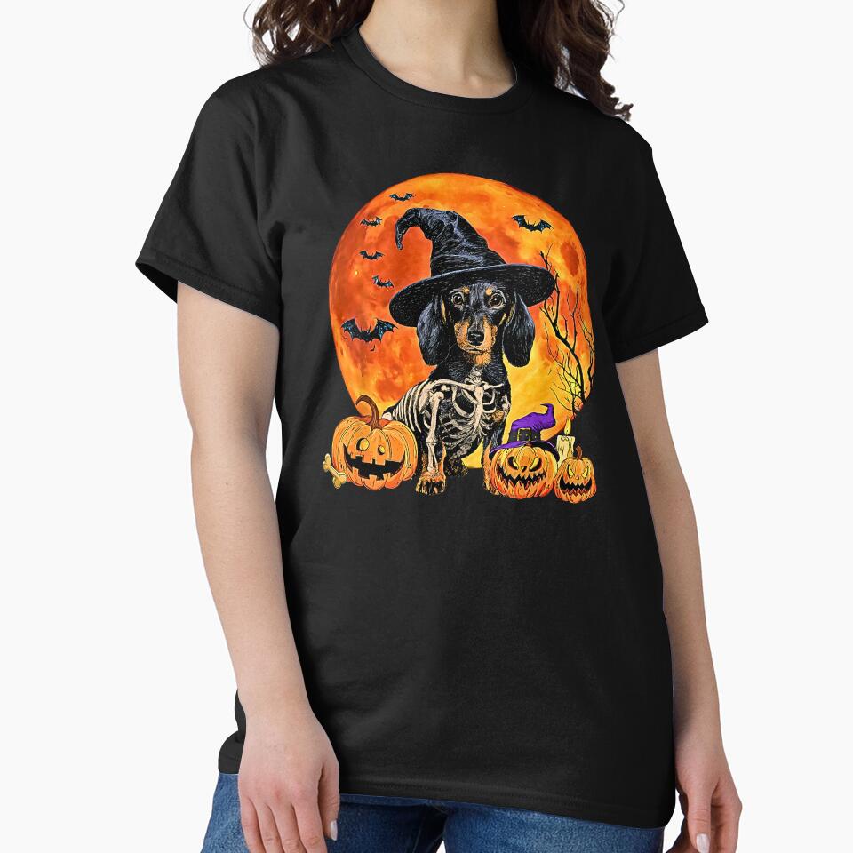 Halloween Dachshund Costume Parade Cute Spooky Dog by Rahamkshop