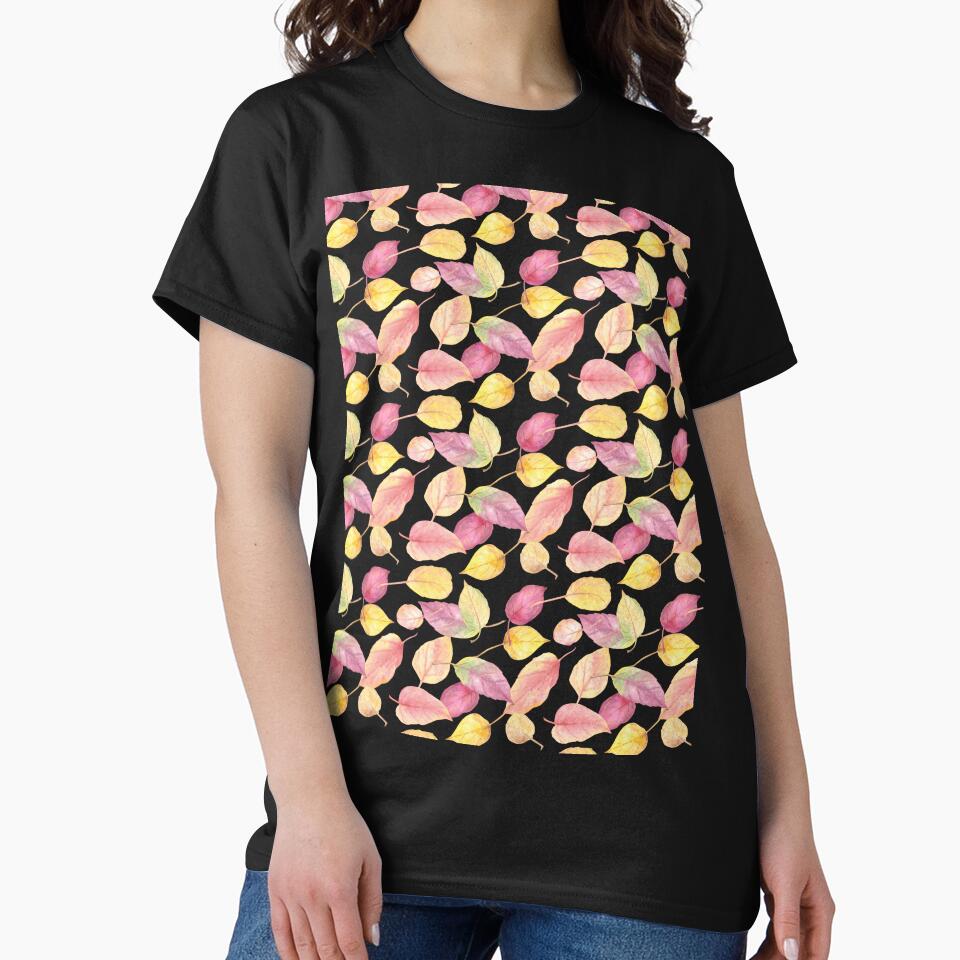 Autumn leaf Pattern by Sasidenidesign