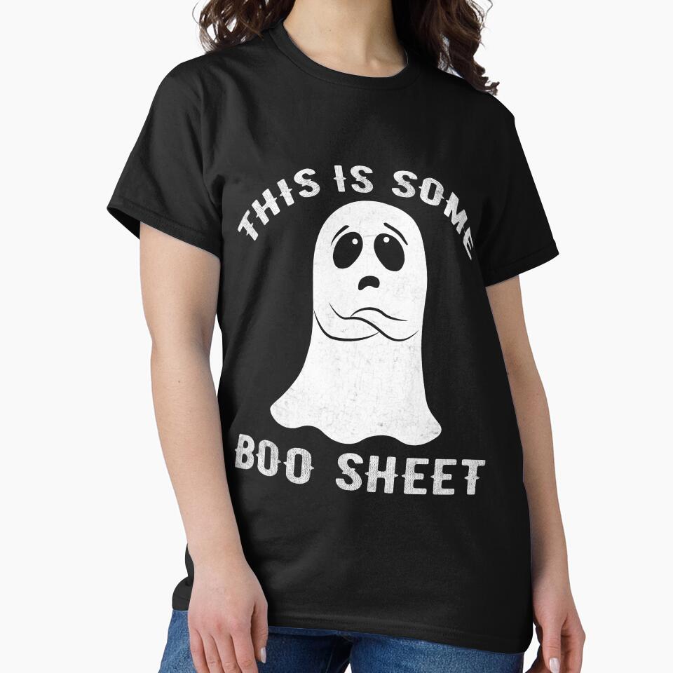 This Is Some Boo Sheet Halloween Ghost Costume Funny by EIMgraphic