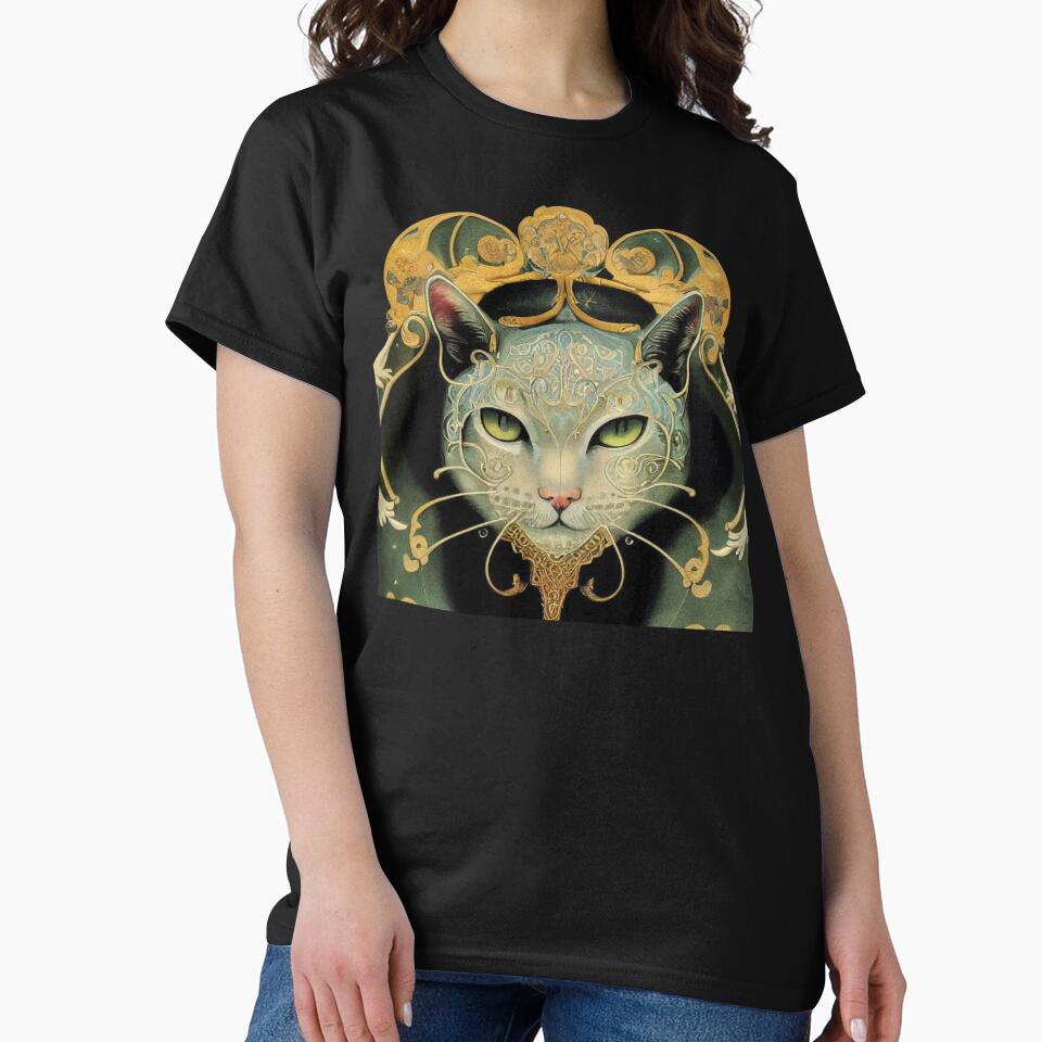 cat with gold crown by hassendz