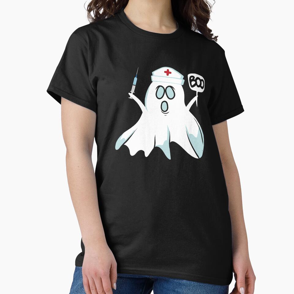 Scary Nurse Ghost Halloween Nursing Student by Betsytiptoe