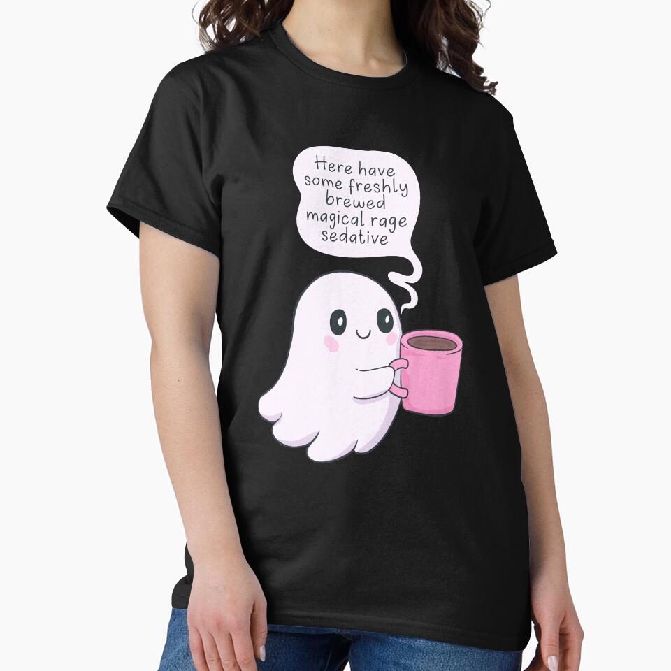 Cute Ghost Coffee – Magical Rage Sedative by Jess.a.creates