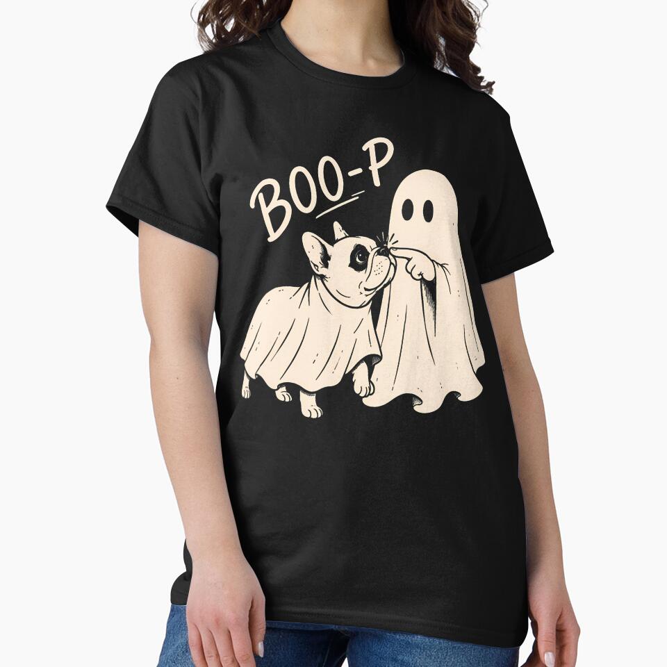 Boo Boo-P Dog Ghost Funny Halloween Dog Lovers Dog Mom by Trippy-Toad