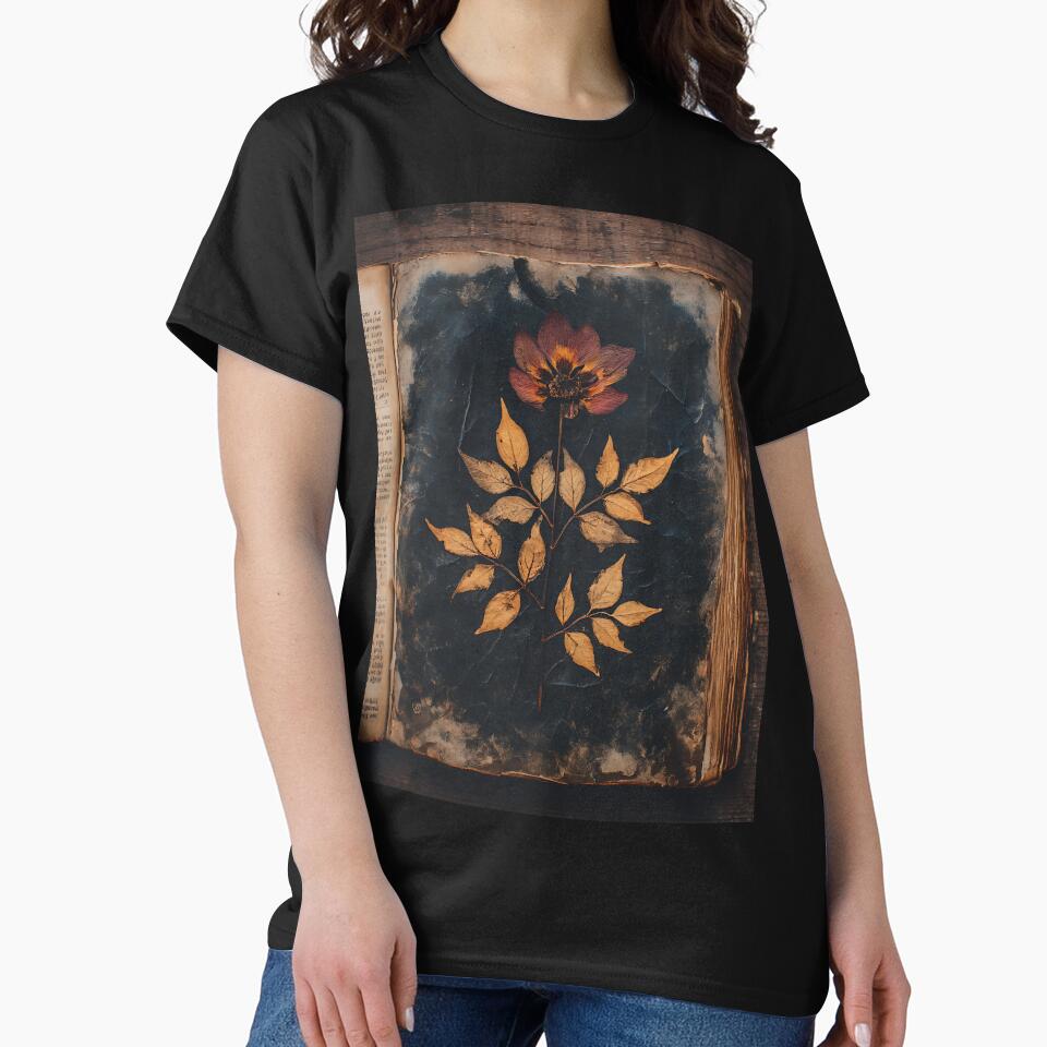 Dark Academia: Pressed Flowers by bapupa