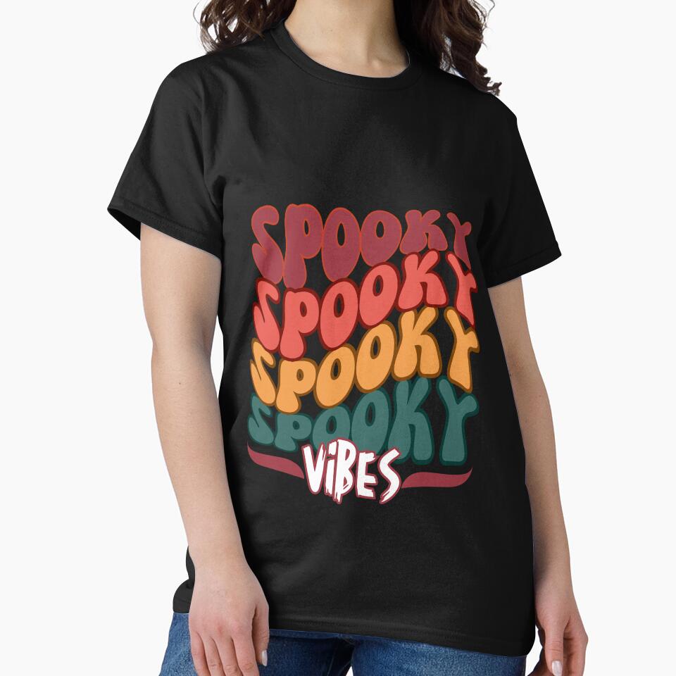 Laugh in the Face of Fright: Unleash Your Inner Ghoul with 'Spooky Vibes'! by Sun Sand & Sea Art