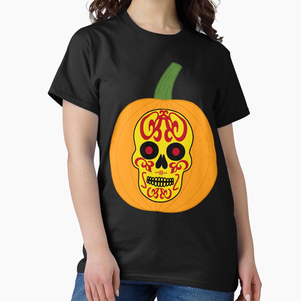 Sugar Skull Jack O Lantern by mrtraz
