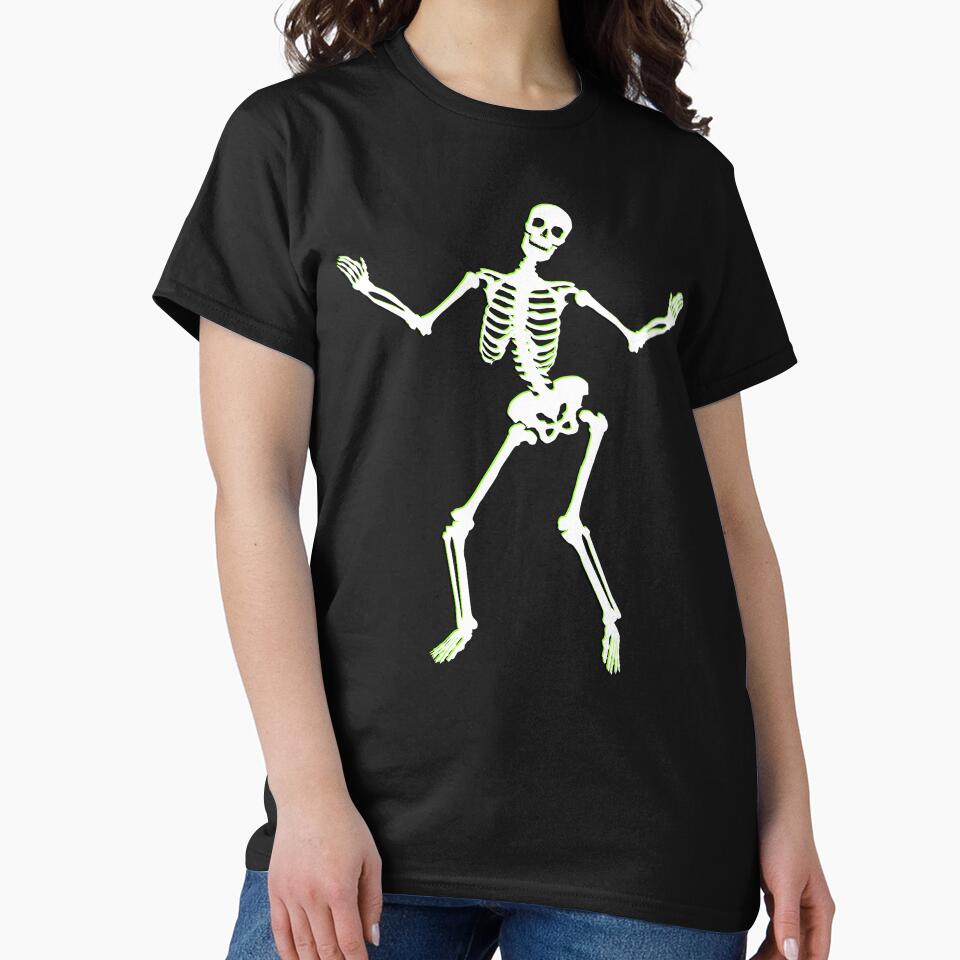 Neon Groove – Funky Dancing Halloween Skeleton by Butter Creative