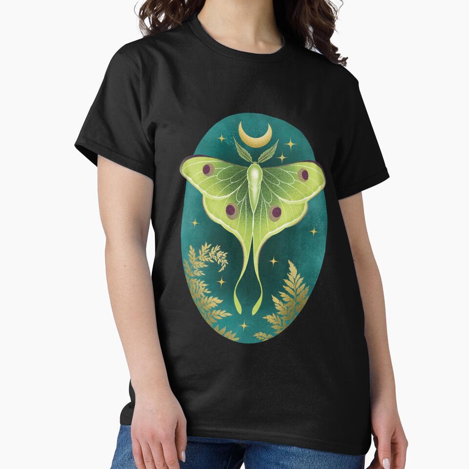 Luna Moth Black by AnAemia
