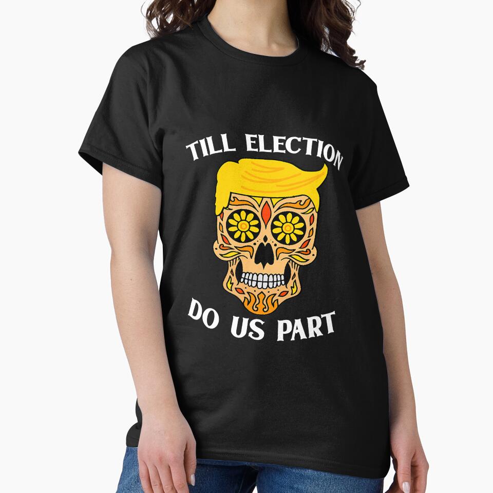 Till Election Do Us Part Sugar Skull by YesterDayCheck