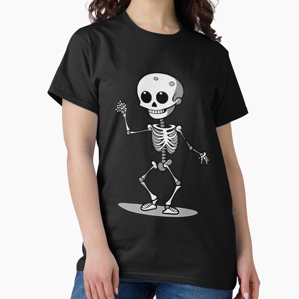 Halloween Dancing Skeleton, cute spooky and skeletonscary by All Year Round