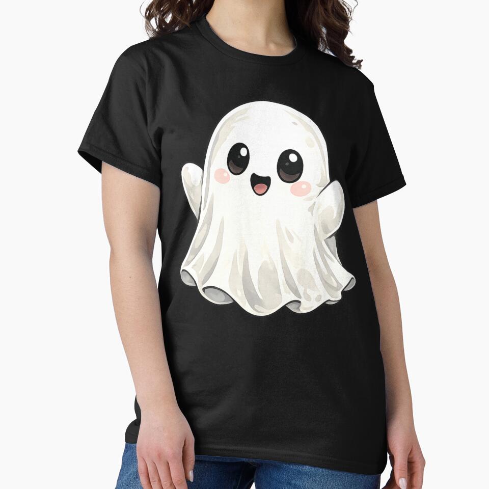 Cute Ghost Halloween Design by StyleBloomes