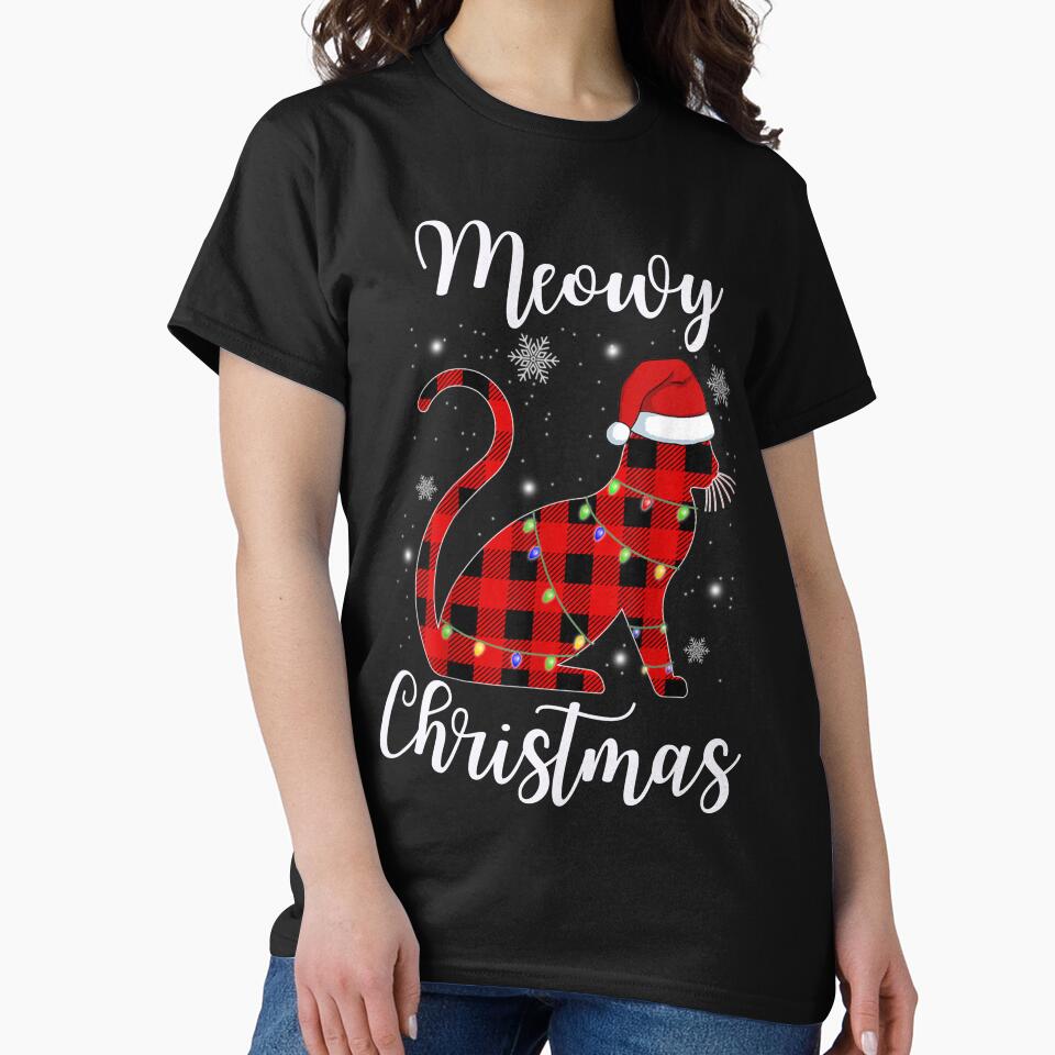 Meowy Christmas Flannel Cat by Christ-1st