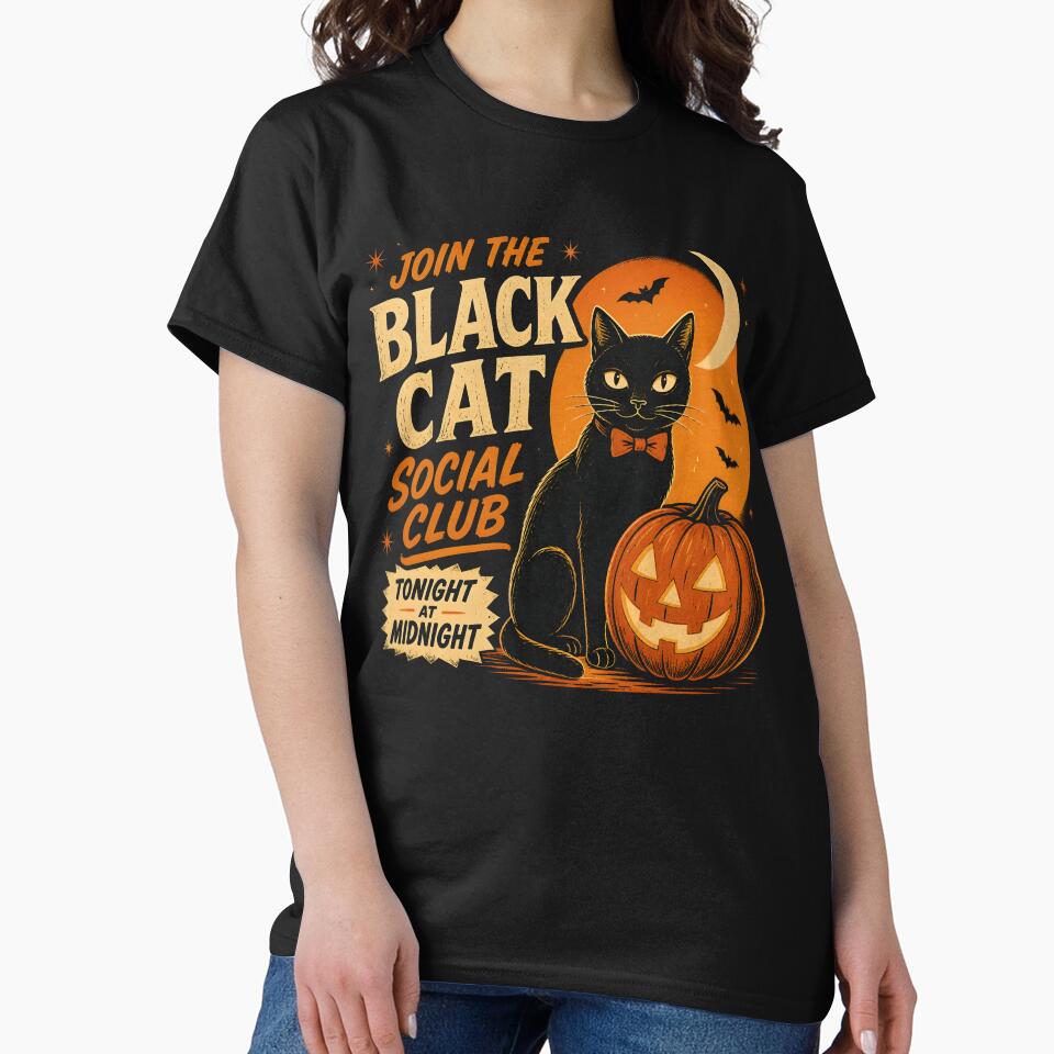 Join The Black Cat Social Club Halloween by LiviuGligoros