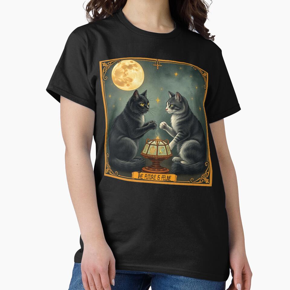 The Cat tarot card  Full Moon by lasfar4