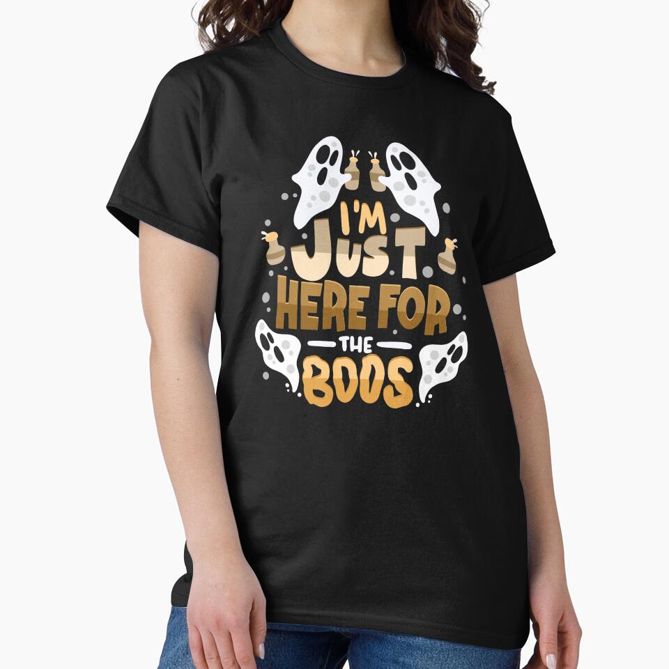 I'm Just Here For The Boos - Ghost Pun by anziehend