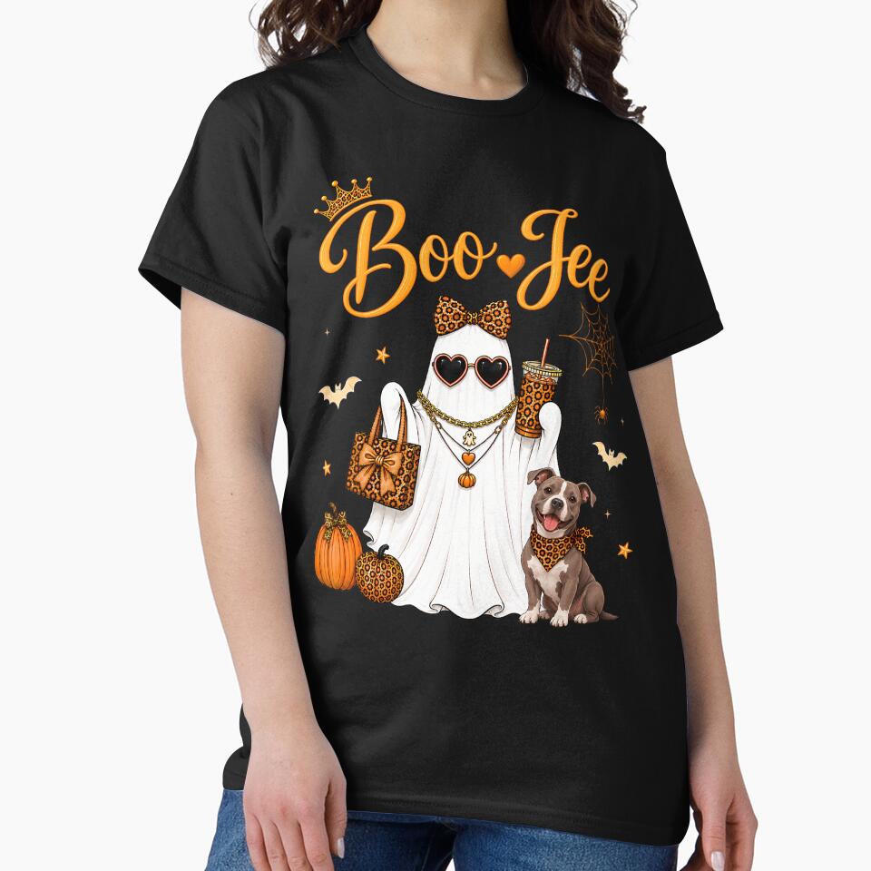 Boo Jee Ghost Leopard Print Ghost by darriahad