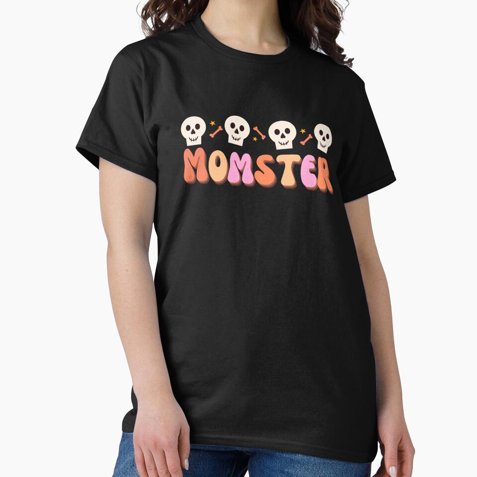 Momster | Halloween | Spooky | Ghost | Retro Halloween | Halloween Costume | Mom by ShoniwDesigns
