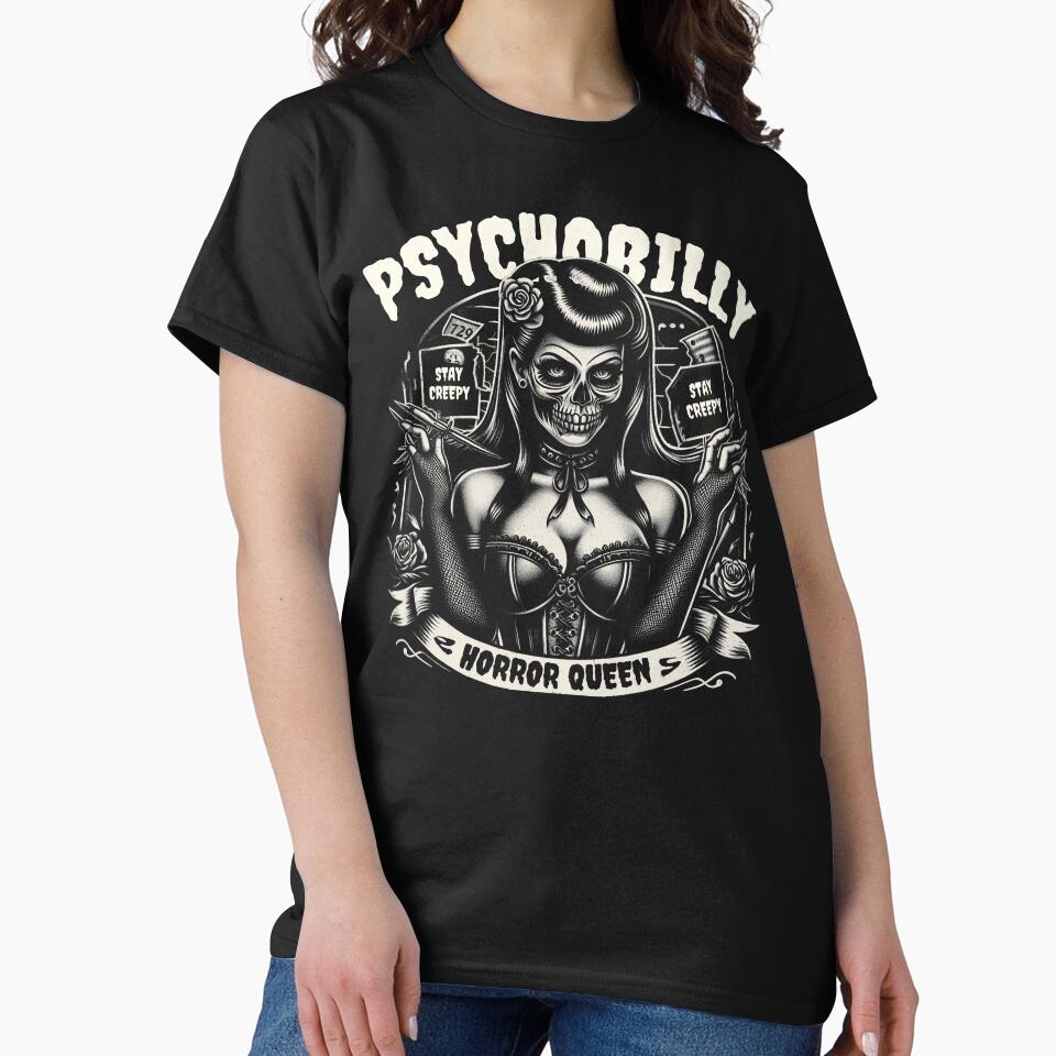 Psychobilly Horror Girl by PulpVintage