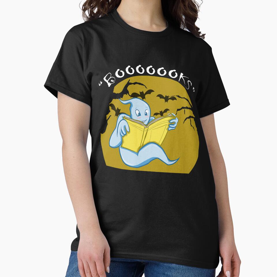 Booooooks Book Lover Halloween Boohoo by assco