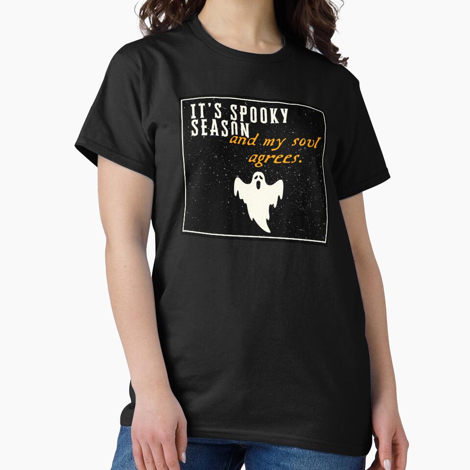 Spooky Season Soul Agrees Design – Halloween Tee & Sticker by HumanPhase