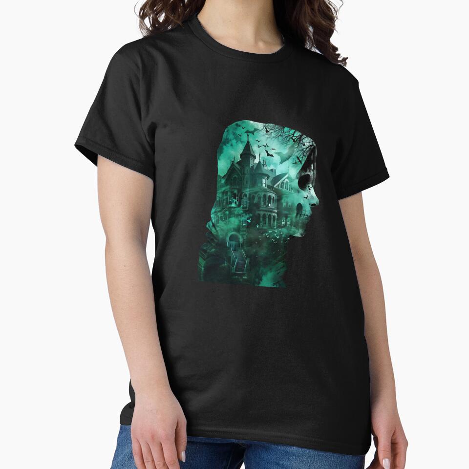 Haunted Reflection | Halloween Hooded by Brand Uno Studio
