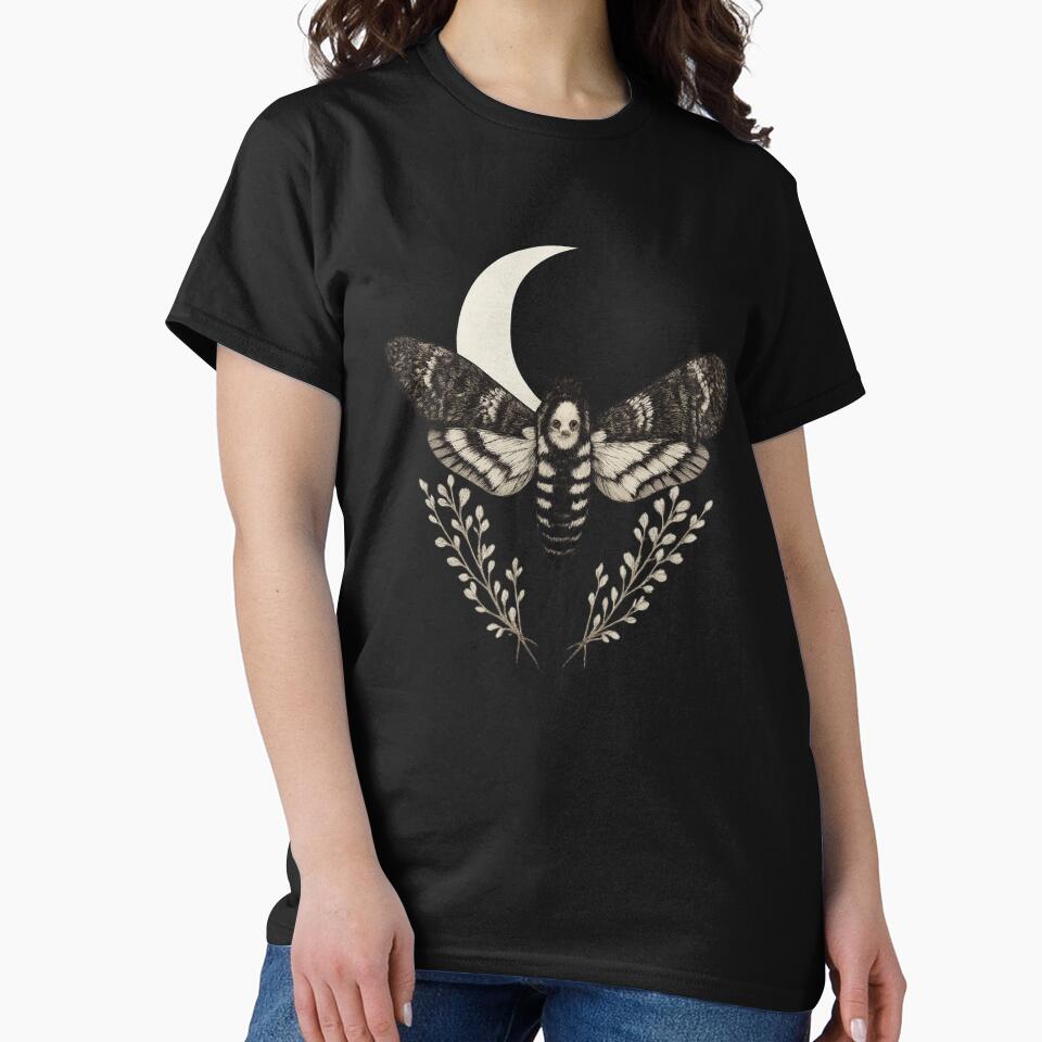 Gothic Moon Moth Graphic by MOCH- ART