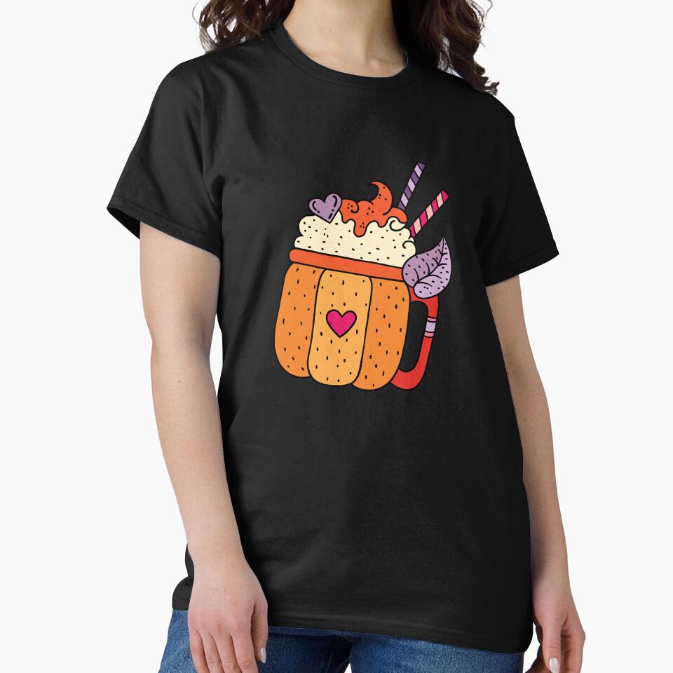 Pumpkin Spice Latte Pumpkin Cup by dark-fairy