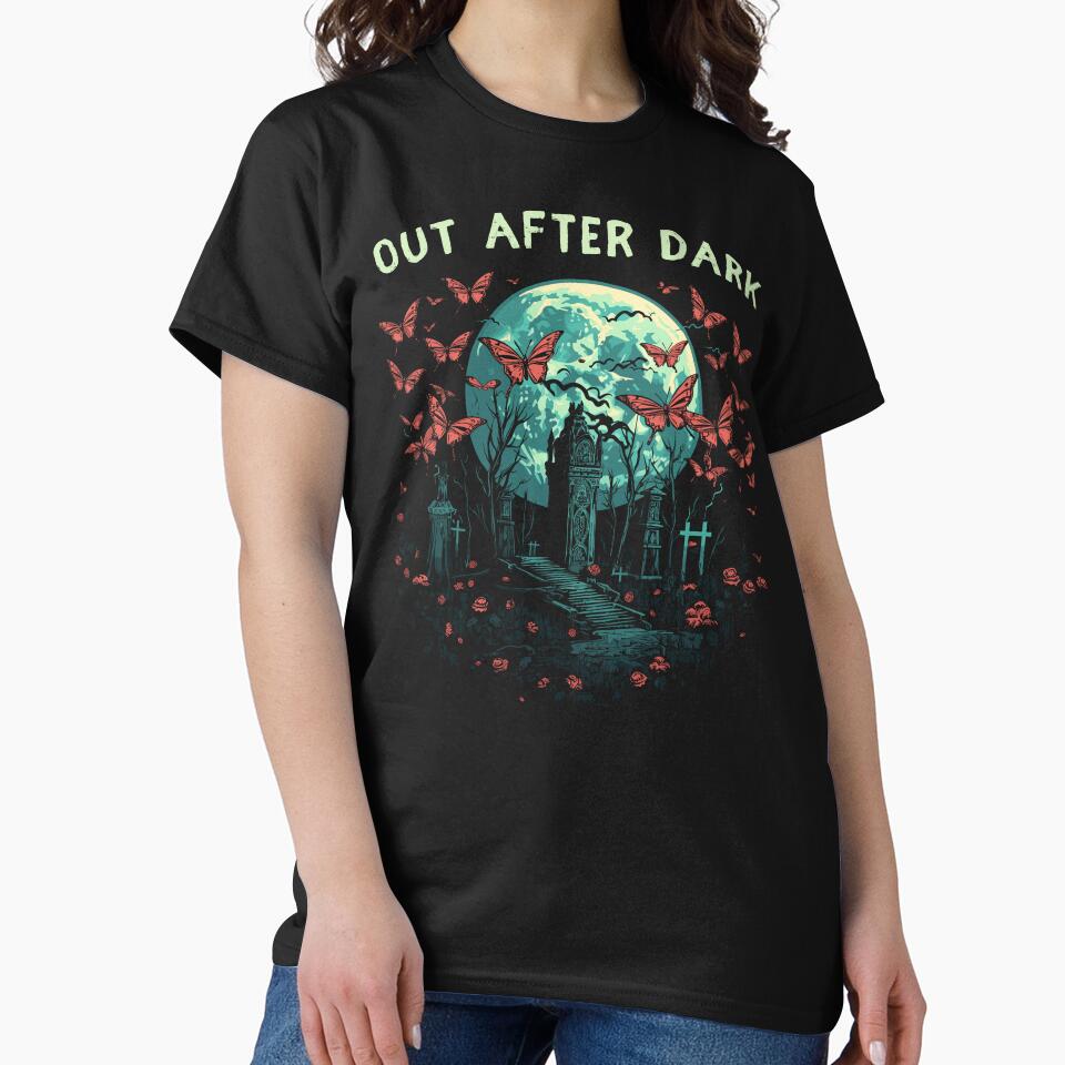 Moth Over A Graveyard Out After Dark Gothic Styled by CosyTeal