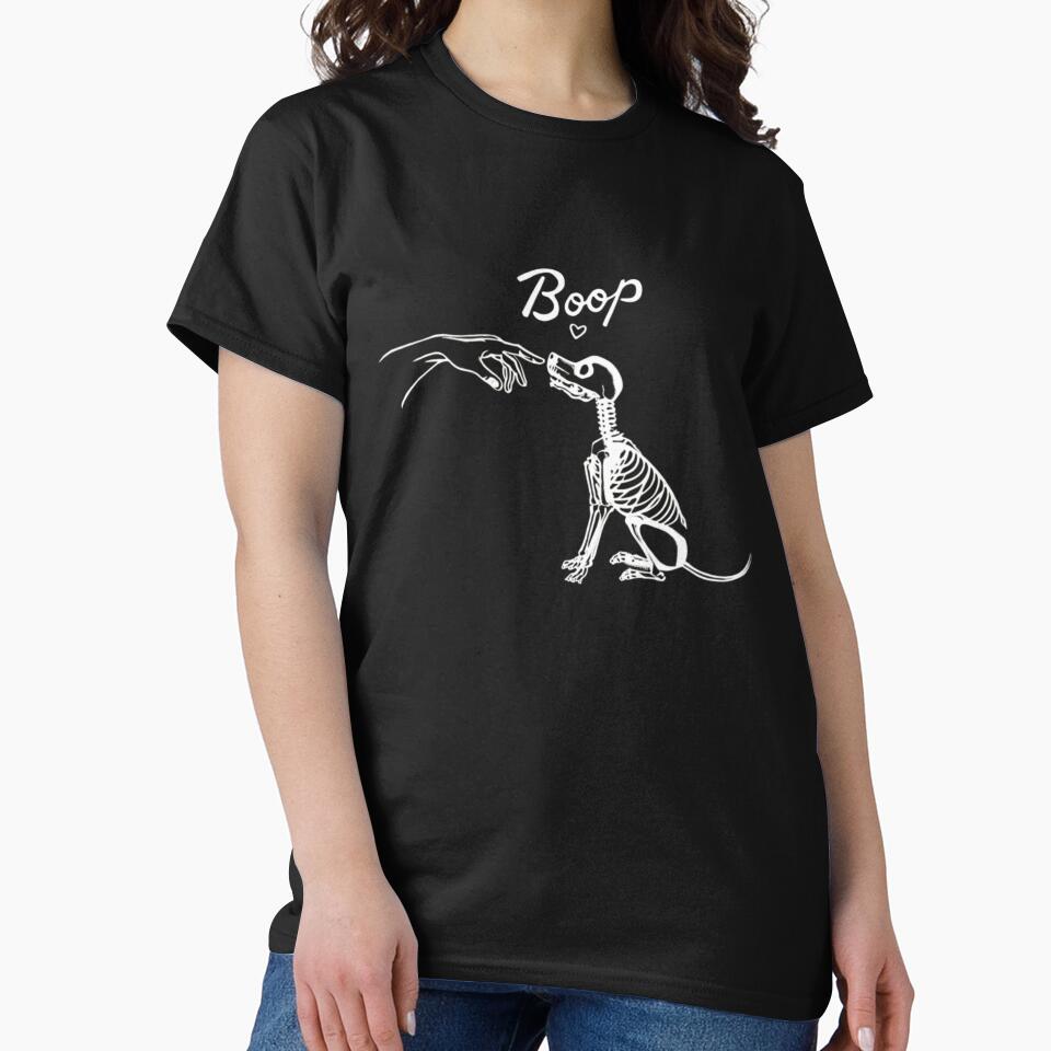 Dog Boop Halloween, Dog Skeleton, Funny Dog, Dog Lover Gifts, Dog Mom, Spooky Dog, Dog Skeleton by LuxeGraphix