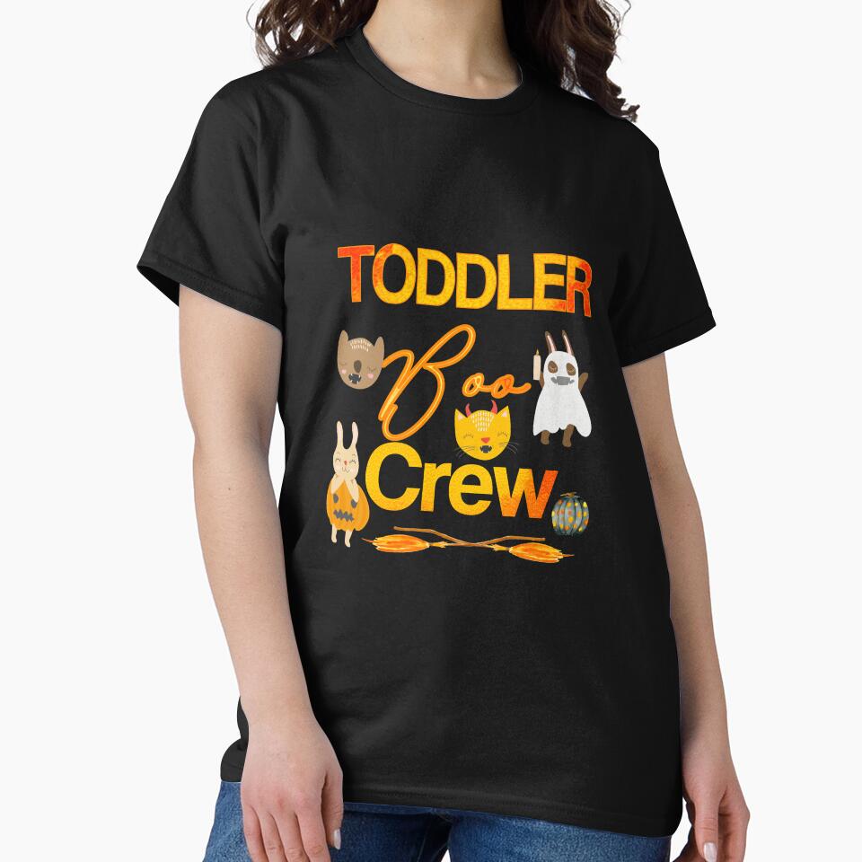 Halloween Daycare Worker Gift Cute Vintage Toddler Boo Crew Teacher Kids by Sapphire Star
